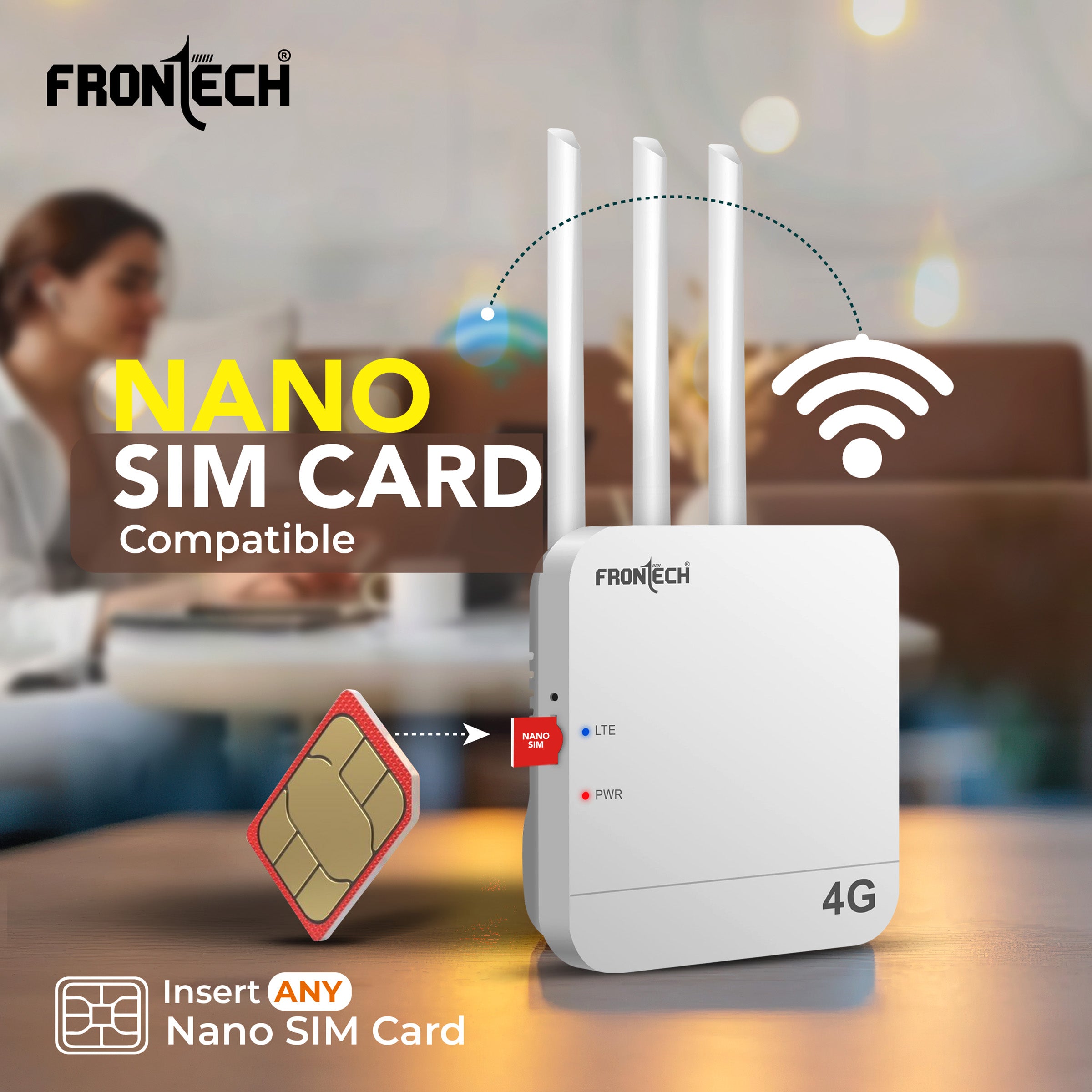 Frontech NC-0035 4G/5G WiFi Router – Blazing Speed, Compact Design & Eco-Smart Connectivity | Made in India Frontech NC-0035 4G/5G WiFi Router – Blazing Speed, Compact Design & Eco-Smart Connectivity | Made in India